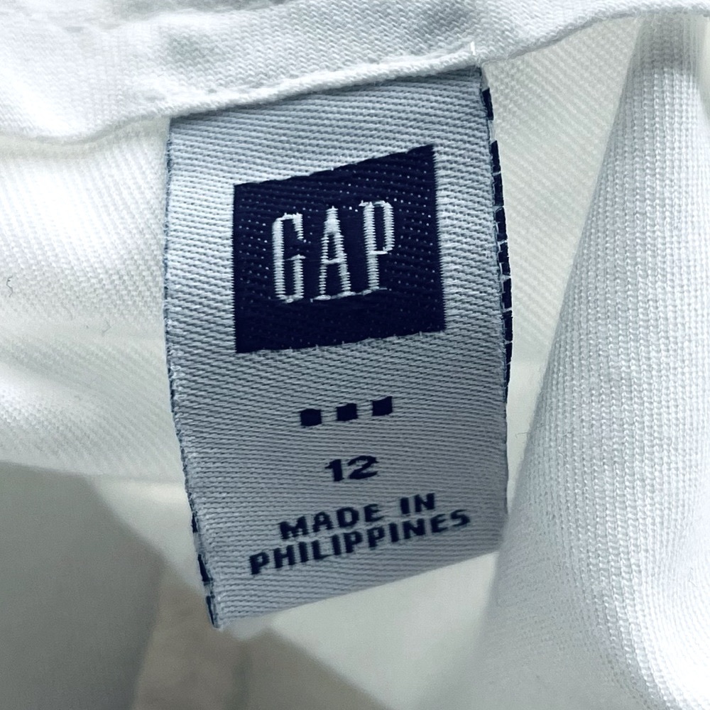 GAP Modern Fit Bermuda Shorts in White, 100% Cotton, NWT, Women’s 12 - Picture 5 of 6